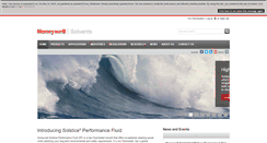 Desktop Screenshot of honeywell-solvents.com